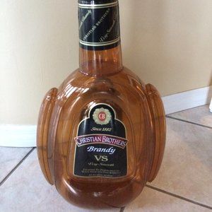 MAN CAVE BLOW UP LIQUOR BOTTLE